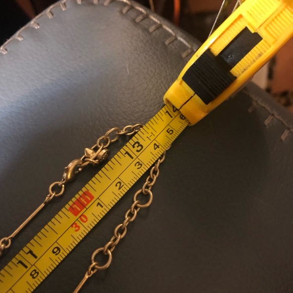 CAbi Gold and Brown Cameo Necklace - Picture 5 of 5